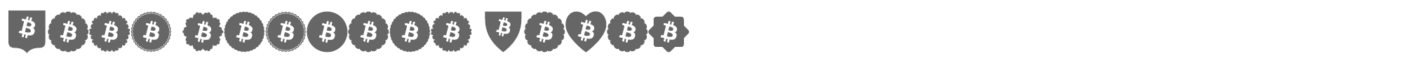 Font Bitcoin Color Font Bitcoin Color.ttf font preview